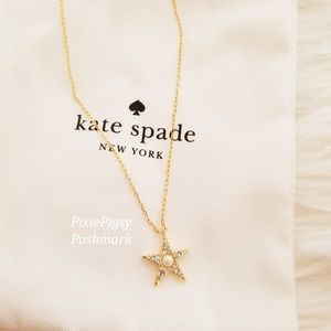 NWT Kate Spade Paved Star Pendant